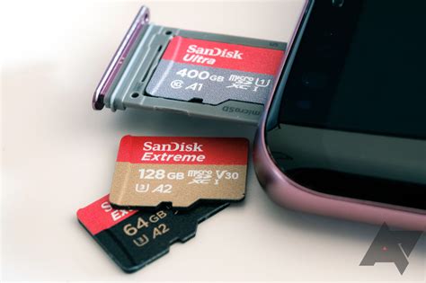 android phone with sd card.
